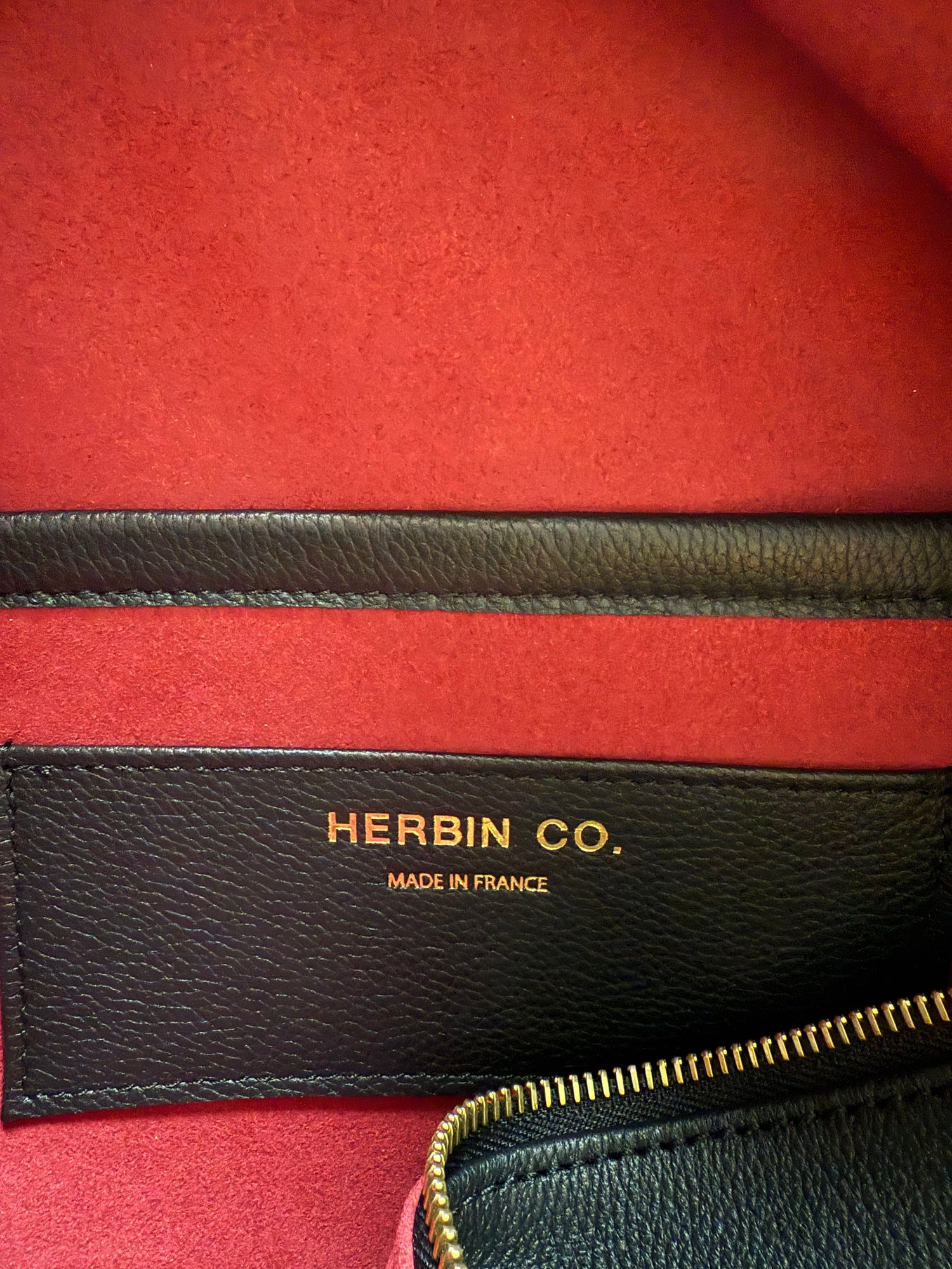 Herbin Co. handbag Black Voyager 40